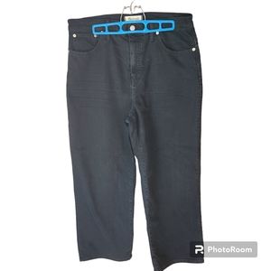 Madewell Jeans Slim Wide Leg Crop Size 32